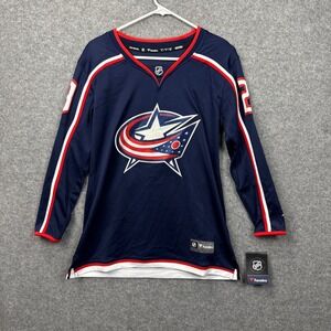 Fanatics Columbus Blue Jackets Williams 29 Womens Breakaway‎ Home Jersey Navy S
